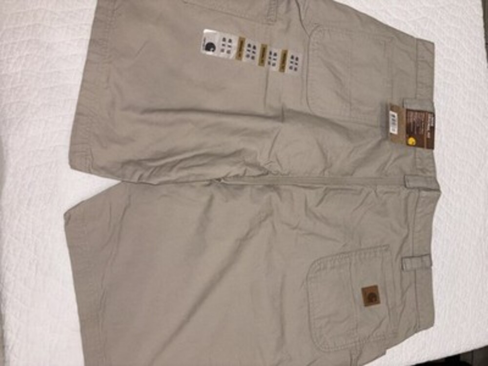 Carhartt B147 Canvas Utility Work Shorts 46x10 Loose Fit Carpenter NWT